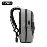 DSGN Laptop Backpack 13 inch to 17 inch - Gray Black - Backpack - Laptop bag - DSGN BRAND