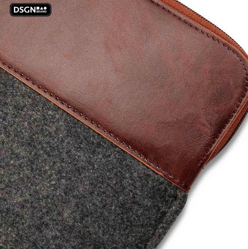 Leren best sale macbook sleeve