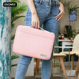 Laptoptas 14 inch - DSGN BRAND® FOAM143 - Roze - Notebook Laptophoes