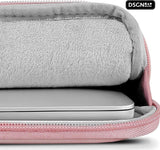 Laptoptas 15 16 Inch - DSGN BRAND® FOAM156 - Roze - Apple MacBook Pro Laptophoes - Waterdicht - Handvat