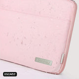 Laptoptas 15 16 Inch - DSGN BRAND® FOAM156 - Roze - Apple MacBook Pro Laptophoes - Waterdicht - Handvat