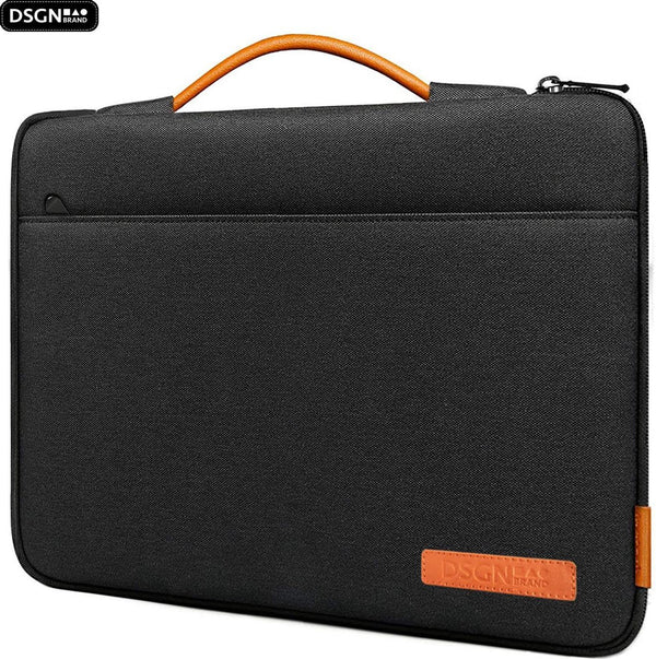 Laptoptas 14 inch - DSGN BRAND® FOAM143 - Zwart - Notebook Laptophoes