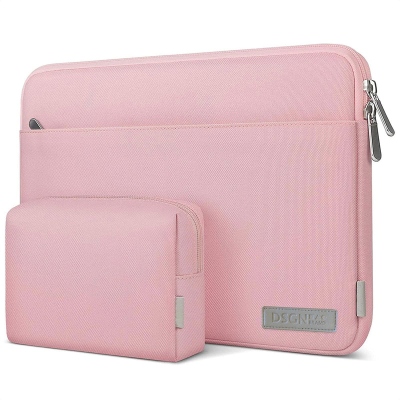 Laptophoes 14 Inch - DSGN BRAND® PRTCT143 - Roze - Laptop Sleeve Notebook Hoes Chromebook Case - Waterdicht - Handtas